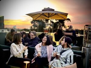 Rooftop bar Spotswood